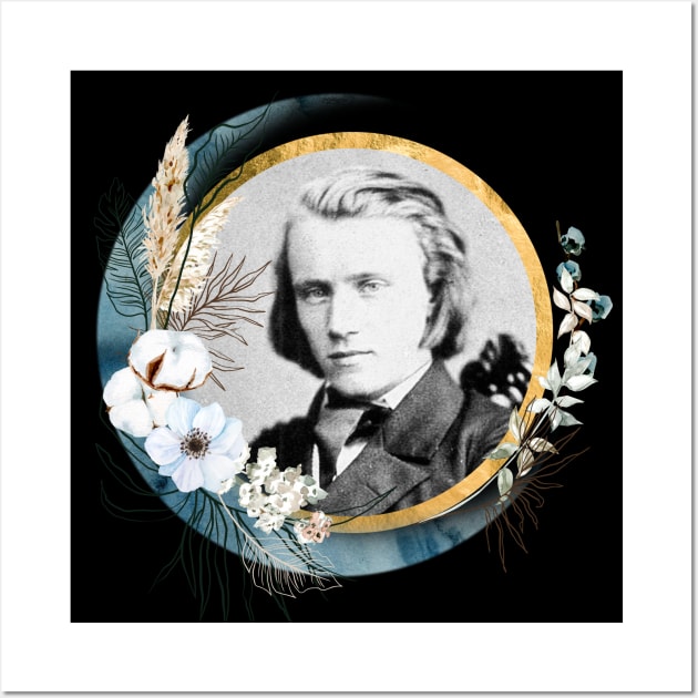 Johannes Brahms Wall Art by TheMusicophile